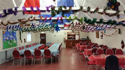 Treoes Hall interior